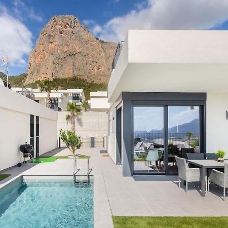 Casa Con Piscina Privada Polop Villa Buitenkant foto