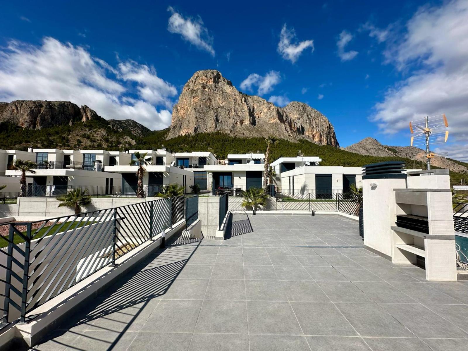 Casa Con Piscina Privada Polop Villa Buitenkant foto